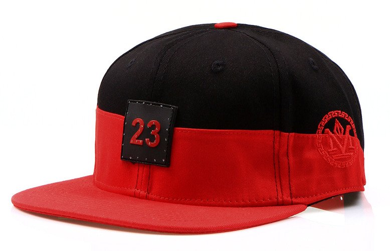 Pánska čiapka snapback čierno-červená