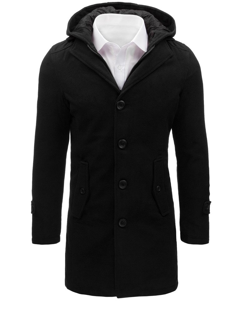 Pánsky kabát čierny